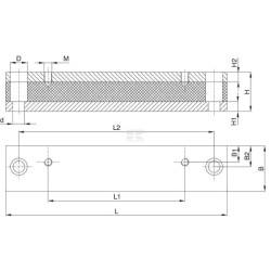 Engine base damper 100 RAJA-LOVEJOY MDL100