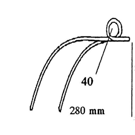 Dent de herse ALPINA BOT1