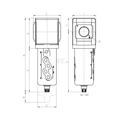 Filter CAMOZZI MX212F03