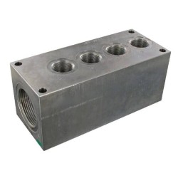 Return block 4x3/4" 1x1"1/2 DANFOSS KRVB004