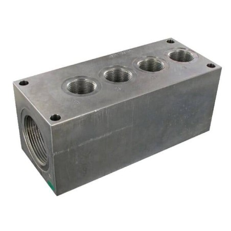 Return block 4x3/4" 1x1"1/2 DANFOSS KRVB004