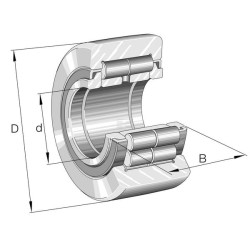 Galet INA/FAG NUTR20XA