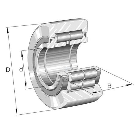 Galet INA/FAG NUTR20XA