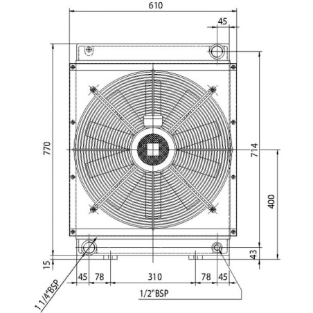 Refroidisseur d'huile EMMEGI OKHPA3603201