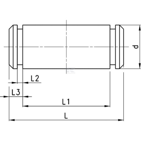 Axe de chape CAMOZZI S63