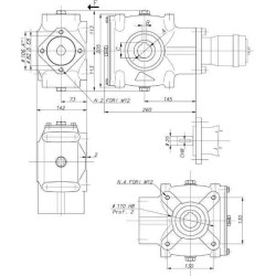 Boîte de vitesses BERMA RT120401SAE6B