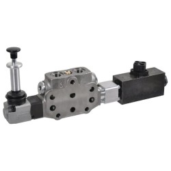 Sektion SD6/1-28ES-LES 24 VDC WALVOIL SD6128ESNLES24