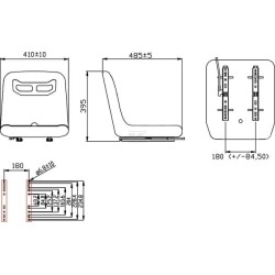 Asiento textil UNIVERSAL TS18000KR