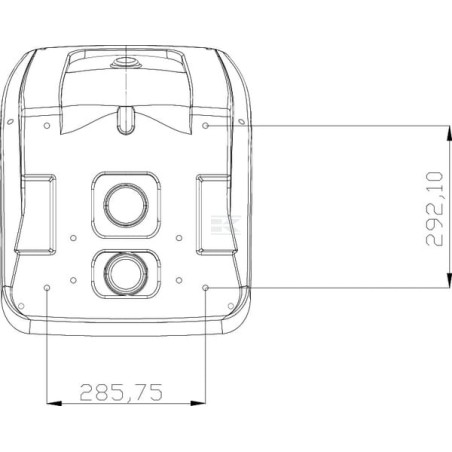 Sitzoberteil gelb PVC UNIVERSAL TS19300KR