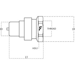 Coupleur FASTER VVS34GASM2V