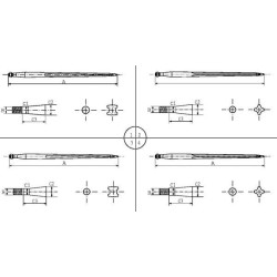 Púa cargador GOPART FT1GP