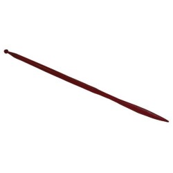 Loader tine straight square section 36x1250mm flattened tip