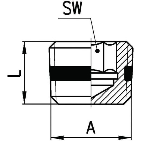 Plug CAMOZZI S261518