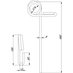 Púa siembra ALPINA HAR103Z