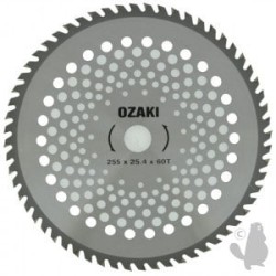 Cuchilla desbrozadora Ozaki - 60 dientes punta carburo