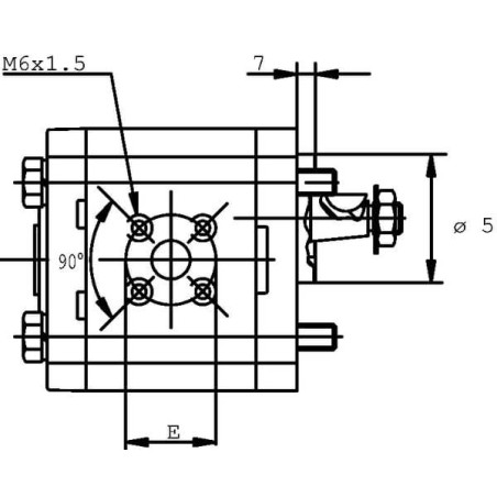 Pompe hydraulique CASAPPA PLP2016S054B5