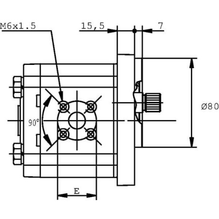 Pompe hydraulique CASAPPA PLP2025S012B2
