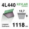 Courroie Kevlar 4L440 - 4L44