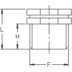 Bouchon obturateur GEOLINE 8046201